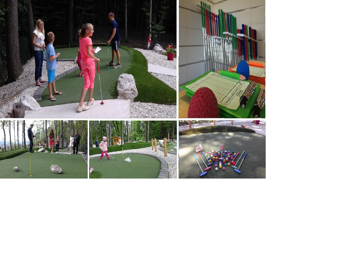 kolaž minigolf
