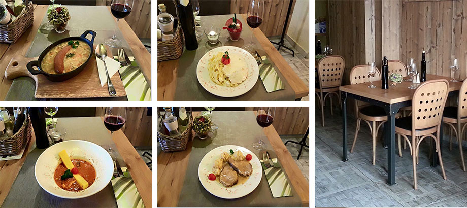 Mediterranean restaurant Mediterraneo in Ljubljana.